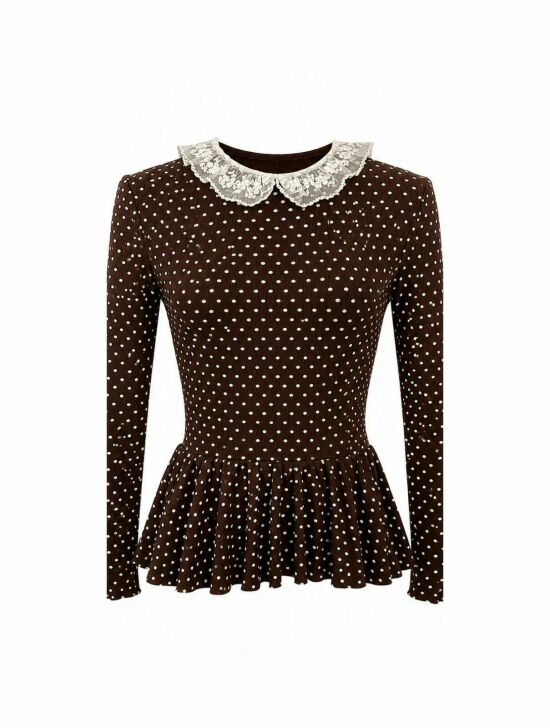 Imagem de Blusa Sônia Marrom Cloude